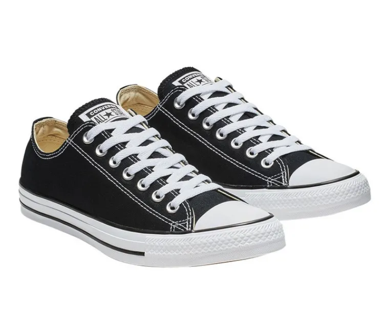 Men's Converse Chuck Taylor Low (Black/White) Shock Absorbing Layer Rocker Sole Technology