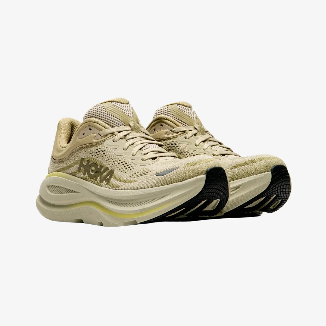 Leaf Path Casual Fit mens hoka bondi 9 (grassland/oyster mushroom)