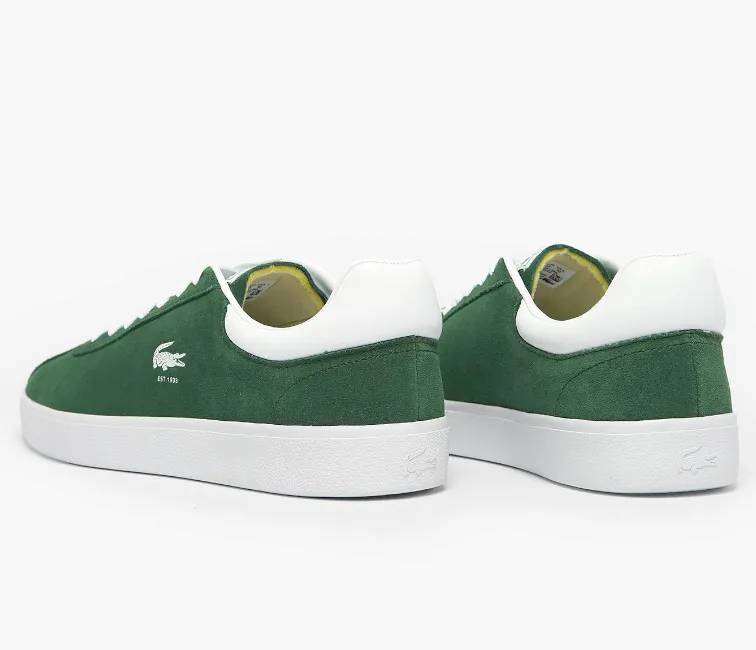 Travel Ease Reinforced Eyelets Men??s Lacoste Baseshot 223 1 SMA (Dark Green/White)