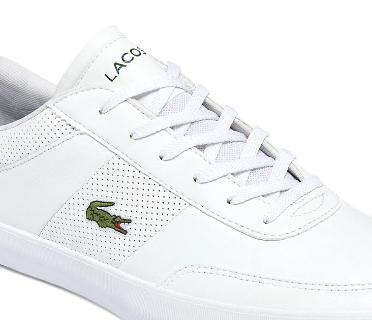 Men's Lacoste Court Master 0120 1 CMA (White) Supportive Fit