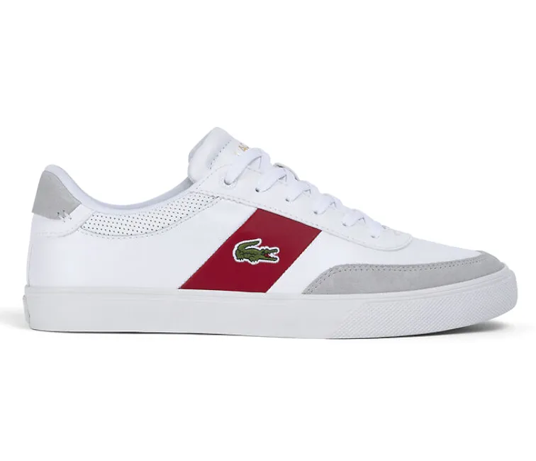 Casual flexibility Urban Men's Lacoste Court Master Pro 222 1 (White/Red)