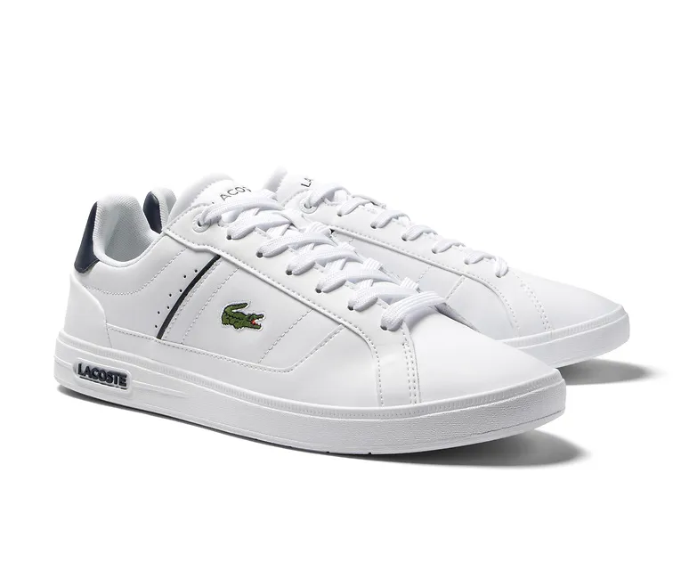Men's Lacoste Europa Pro 123 1 (White/Navy) Outdoor Run