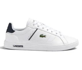 Men's Lacoste Europa Pro 123 1 (White/Navy) Commuter Ready Ergonomic Insole
