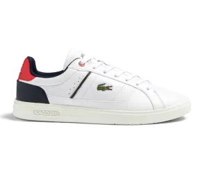 Men's Lacoste Europa Pro 123 3 SMA (White/Navy/Red) Long distance