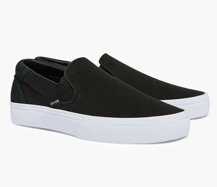 Men's Lacoste Jump Serve Slip 07221 (Black/White) Multi Density