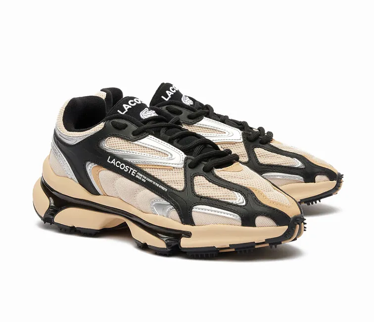 Foam Cushioning Men's Lacoste L003 2K24 124 1 SMA (Light Tan/Black)