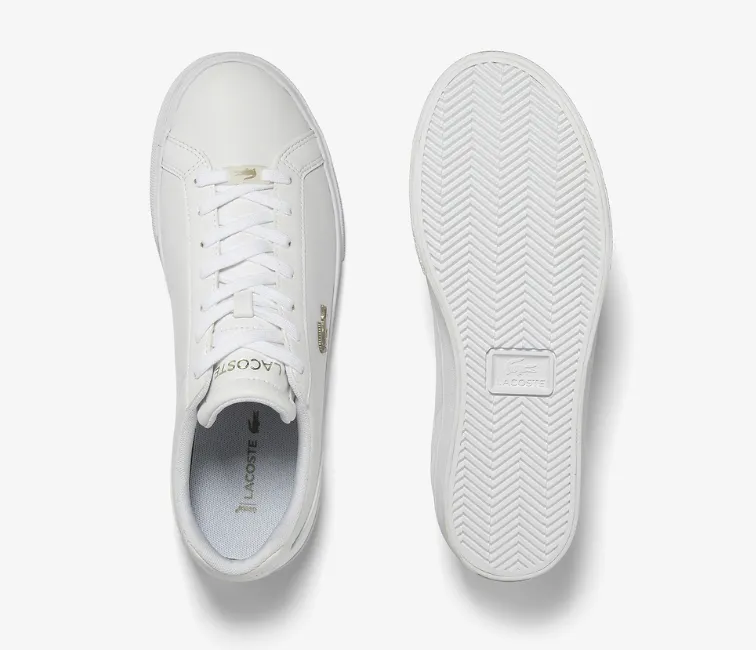 Men's Lacoste Lerond Pro 123 3 CMA (White) Comfortable Sides carbon fiber shank