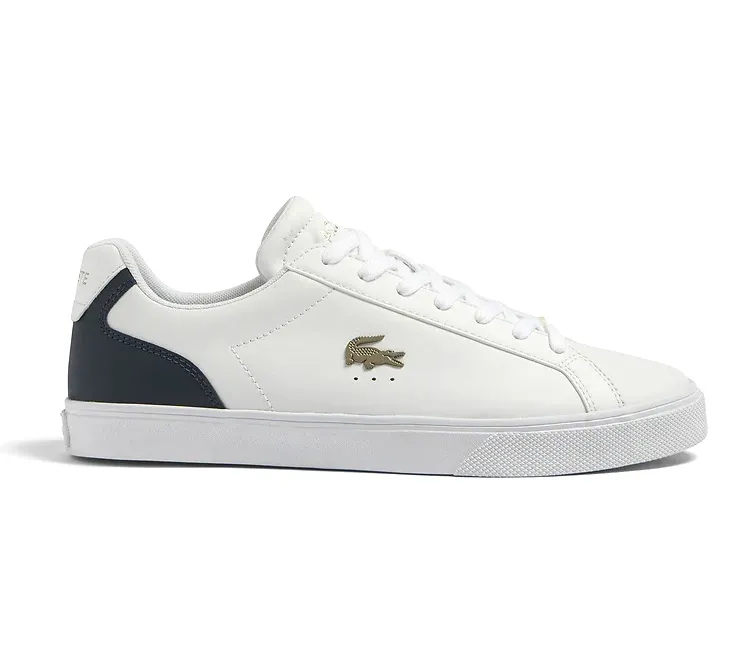 Any Season Molded Heel Counter Men's Lacoste Lerond Pro 123 3 CMA (White/Navy)