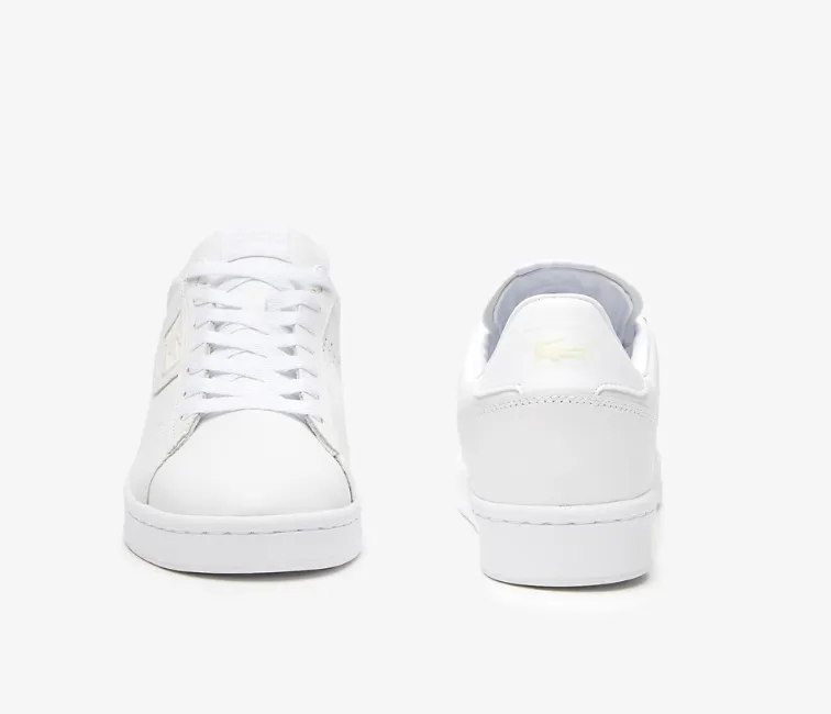 Abrasion Resistant Toe Caps Smooth Upper Men's Lacoste Masters Classic 123 3 SMA (White)