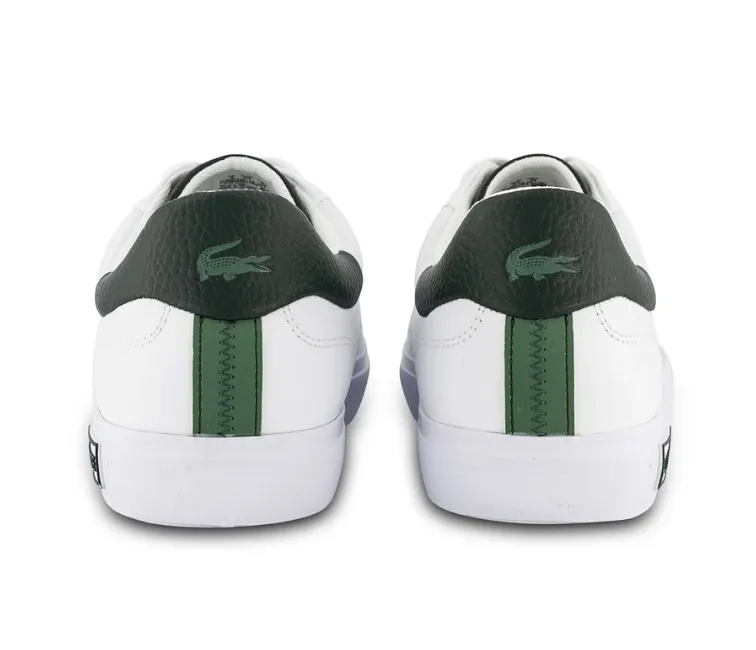 Stability Arch Men's Lacoste Powercourt 2.0 123 1 SMA (White/Dark Green)