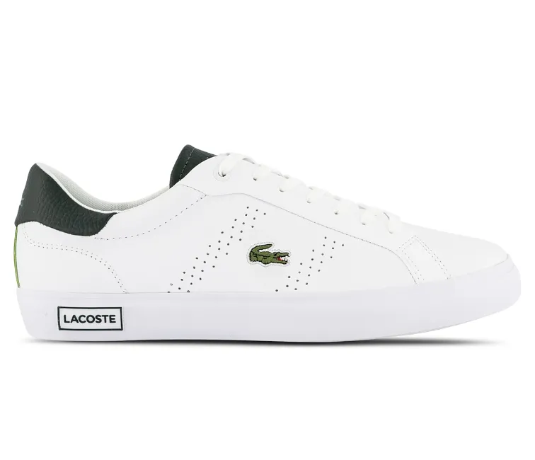 HeelStabilizer Men's Lacoste Powercourt 2.0 123 1 SMA (White/Dark Green)