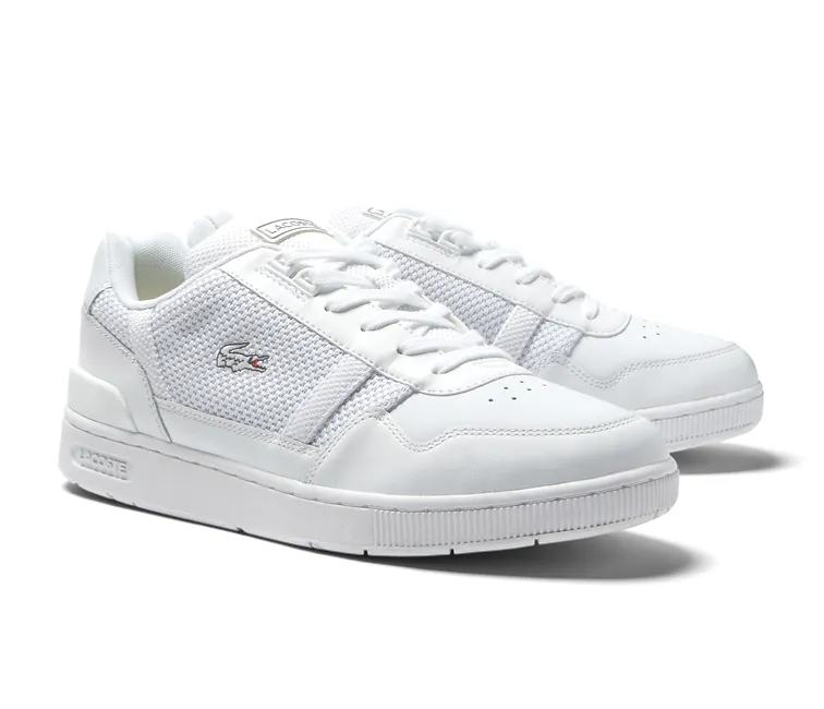 Men's Lacoste T-Clip 123 3 SMA (White) Slim Style Bonded Seamless