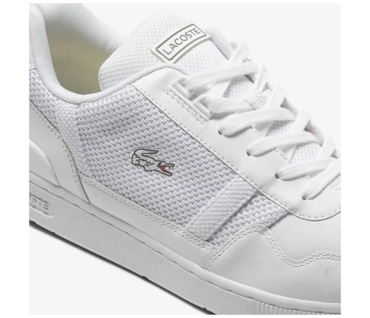 Outdoor Training Synthetic Overlay Men's Lacoste T-Clip 123 3 SMA (White)