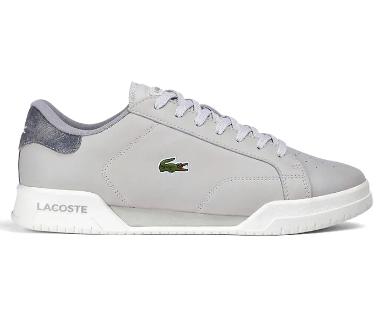 Men's Lacoste Twin Serve 222 1 SMA (White/Off White) Stylish Fit