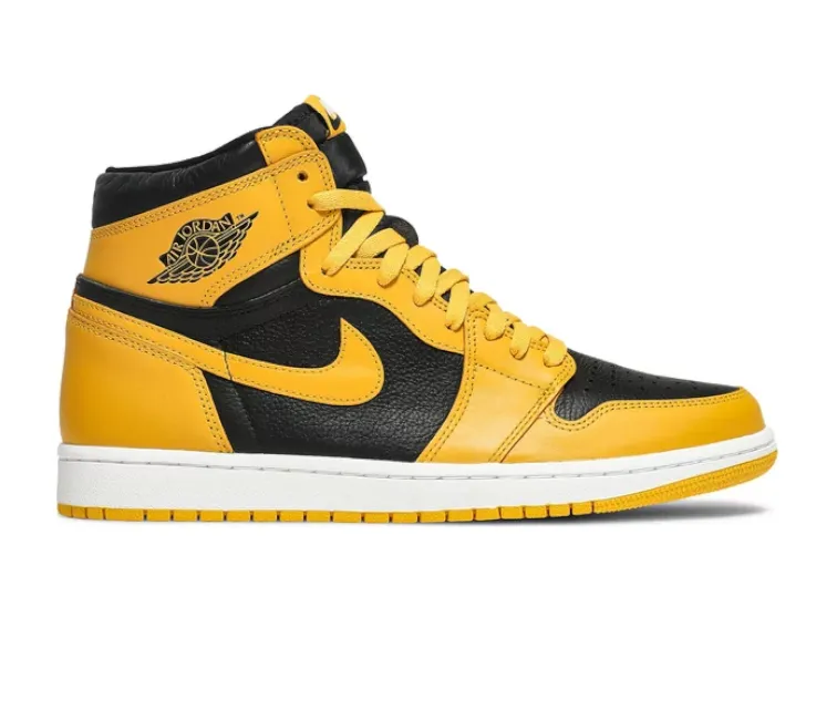 Men??s Nike Air Jordan 1 High Retro OG (Pollen) Reliable Sole