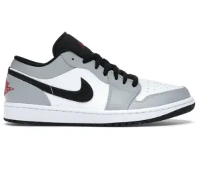 Travel Friendly Abrasion Proof Toe Guard Men's Nike Air Jordan 1 Low (Light Smoke Grey)