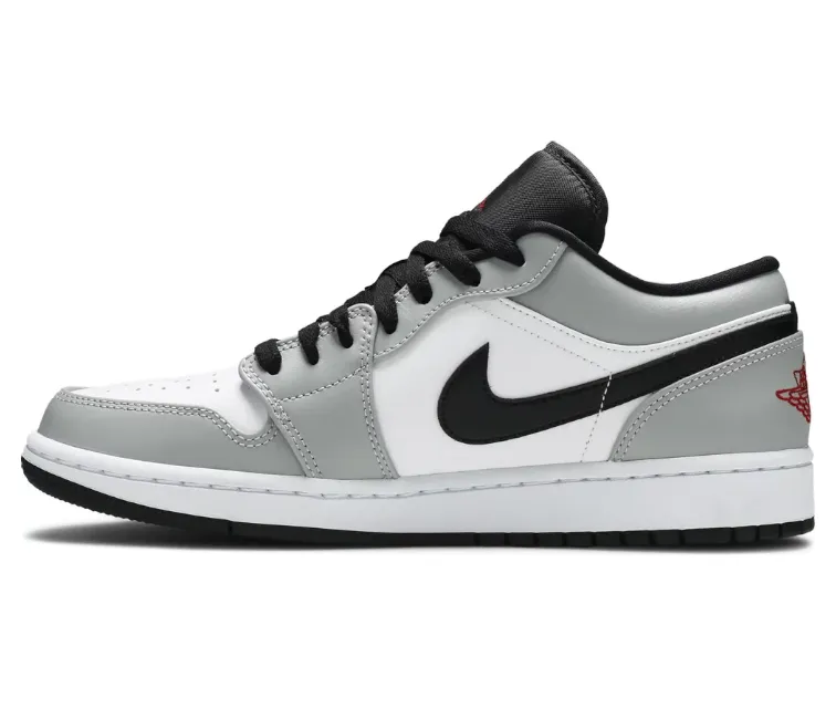 Tensile Strength Weave Effortless Feel Men's Nike Air Jordan 1 Low (Light Smoke Grey)