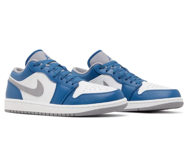 AllPurpose Neutral Stride Engineering Men's Nike Air Jordan 1 Low (True Blue)