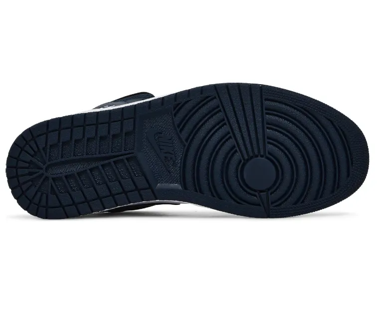 Mens Nike Air Jordan 1 Mid (Armory Navy) Motion Control Design