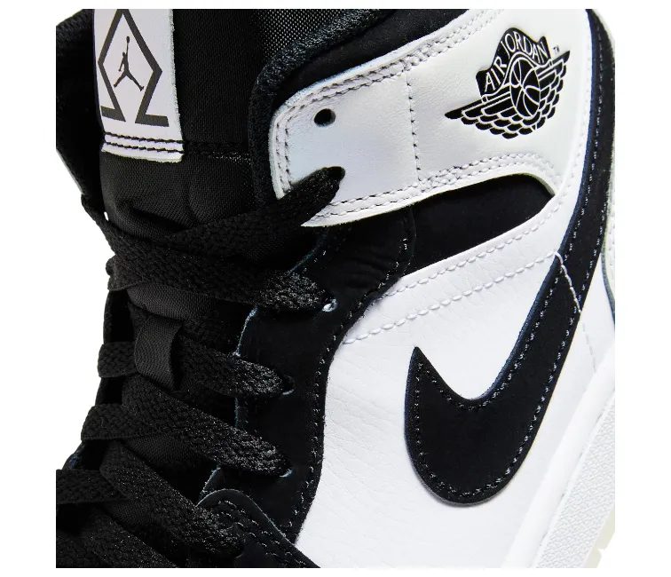 Men's Nike Air Jordan 1 Mid SE (Diamond) Torsion Stability System Maximum look