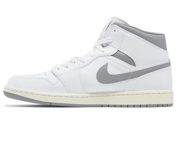 Impact Reduction Technology Men's Nike Air Jordan 1 Mid (Vintage Grey)
