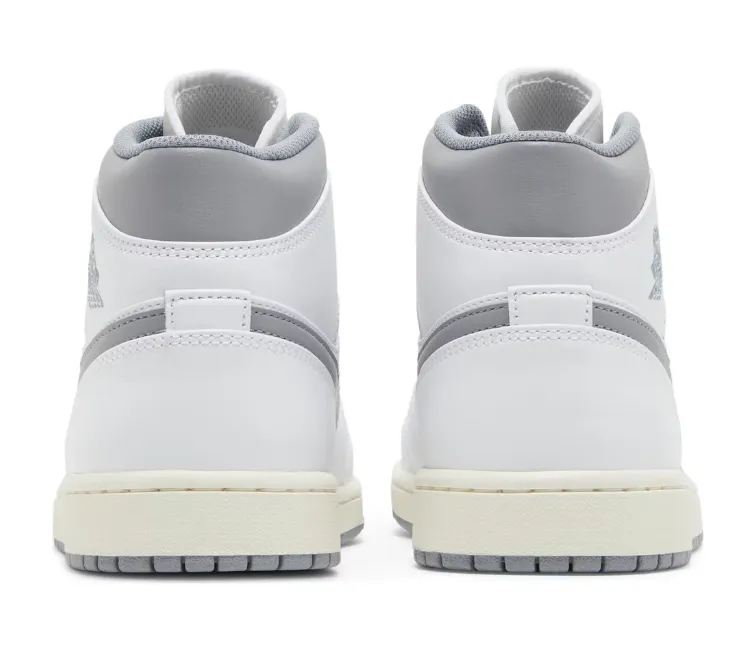 Men's Nike Air Jordan 1 Mid (Vintage Grey) Everyday Classic