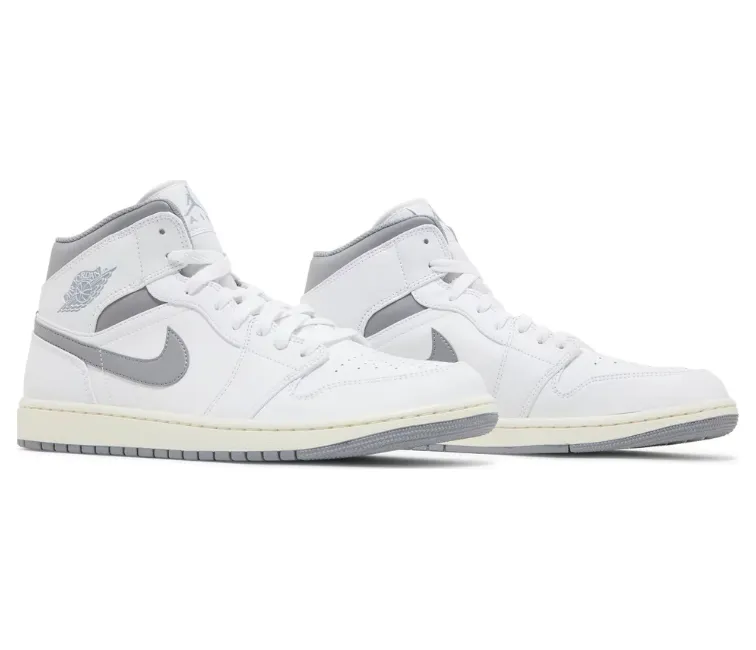 Men's Nike Air Jordan 1 Mid (Vintage Grey) Stability Zone