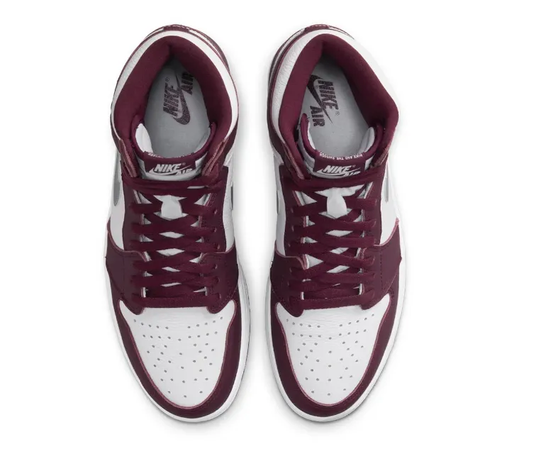 Gel Infused Heel Men's Nike Air Jordan 1 Retro High OG (Bordeaux)