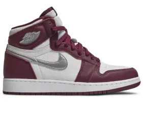 Men's Nike Air Jordan 1 Retro High OG (Bordeaux) All Day Comfort Tech Walking