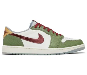 Men??s Nike Air Jordan 1 Retro Low OG (Year Of The Dragon) Outdoor Fit slip-resistant