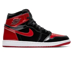Flexibility Support Men's Nike Air Jordan 1 Retro OG Patent Bred
