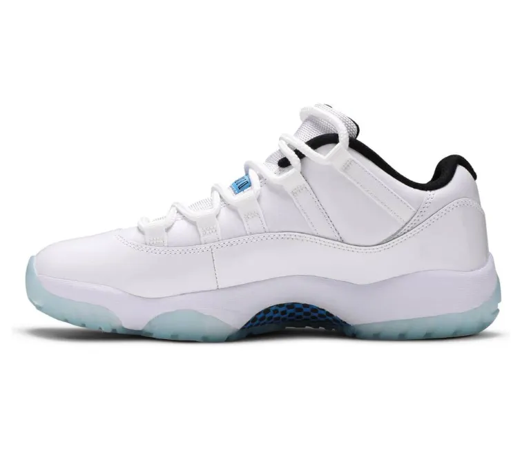 Airflow Ventilation System Comfort Upper Men's Nike Air Jordan 11 Low Retro (Legend Blue)