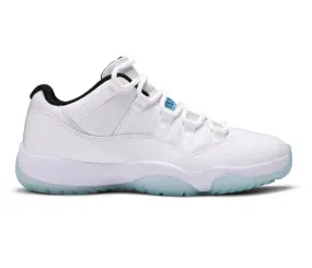 Contoured Footbed Geometry Men's Nike Air Jordan 11 Low Retro (Legend Blue)