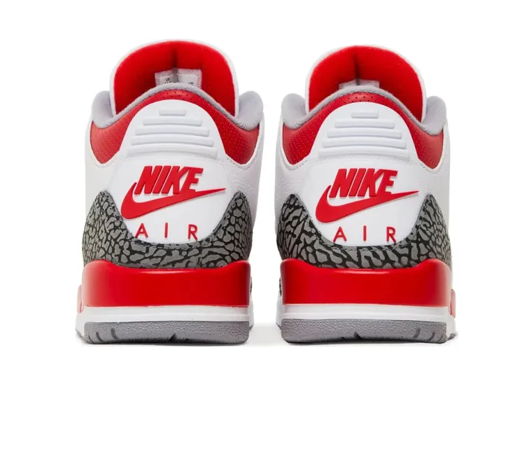 Fit Profile Men??s Nike Air Jordan 3 Retro 2022 (Fire Red)