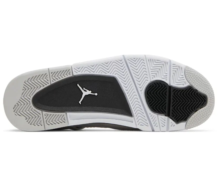 Mens Nike Air Jordan 4 Retro (Military Black) Impact Foam