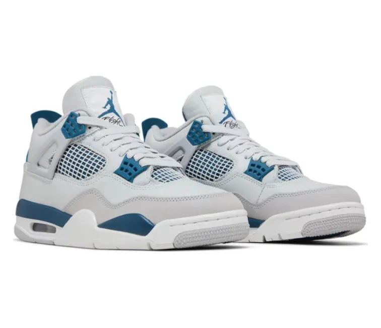 Casual Support Men??s Nike Air Jordan 4 Retro (Military Blue)