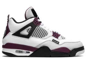 Men's Nike Air Jordan 4 Retro x PSG (Bordeaux) Signature flexibility