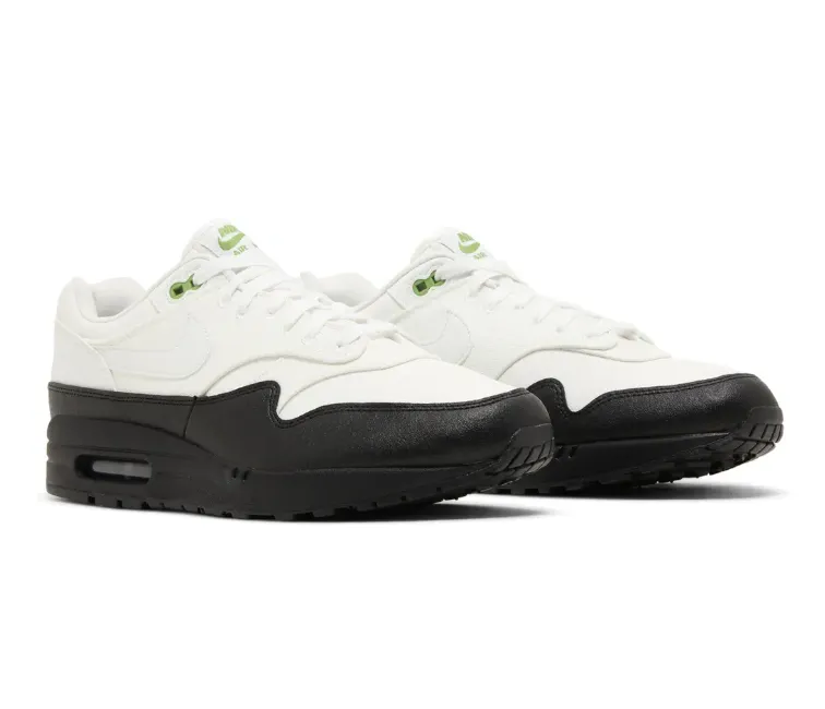 Men??s Nike Air Max 1 SE (White/Black) Comfortable Stride Flexible Groove Design