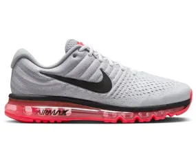 Men's Nike Air Max 2017 (Wolf Grey/Hot Punch) Impact Dispersing Structure Anti Fatigue Insole