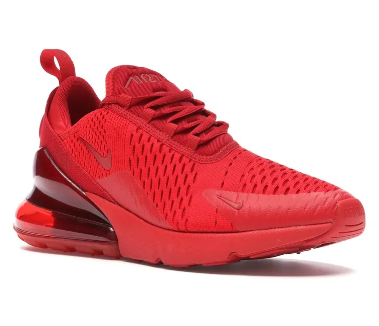 Men's Nike Air Max 270 (Triple Red) Sneaker Care