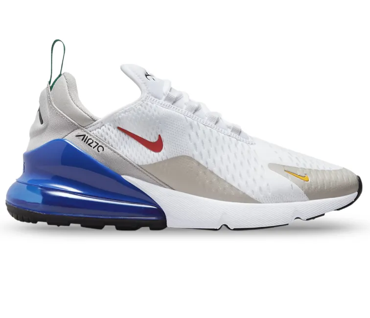 Supportive Traction Work Comfort Men's Nike Air Max 270 (White/Multi)