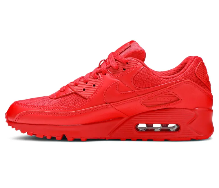 Men's Nike Air Max 90 (Triple Red) Sustainable Production Methods