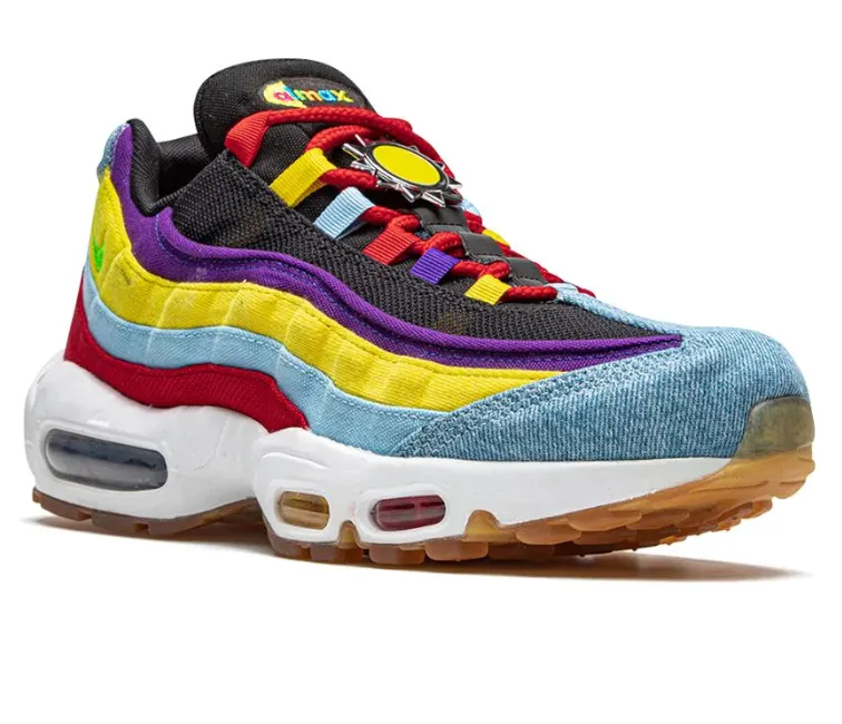 Impact Foam Ergo Sole Men's Nike Air Max 95 SP (Rainbow)