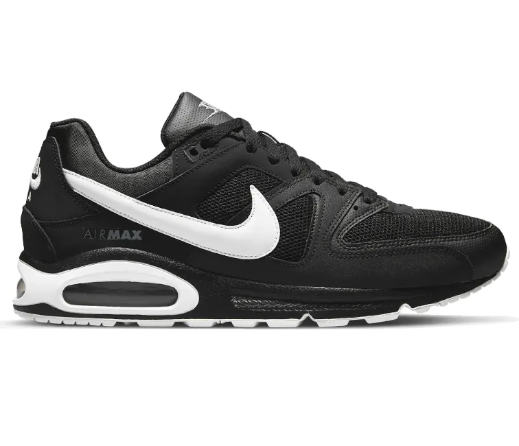 Men's Nike Air Max Command (Black/White) Adaptive Lacing System