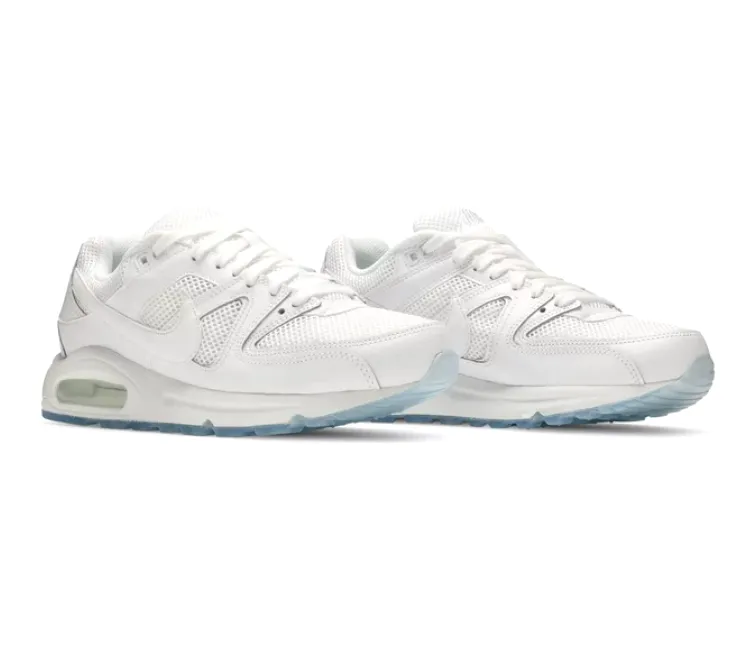 Men's Nike Air Max Command (White/White) Running   Ready Smooth Walk