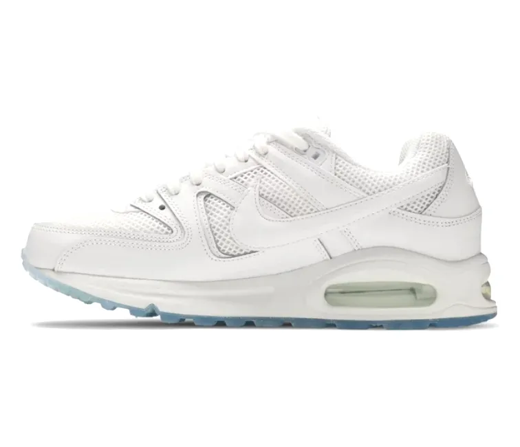Premium cushioning Stability Zone Men's Nike Air Max Command (White/White)
