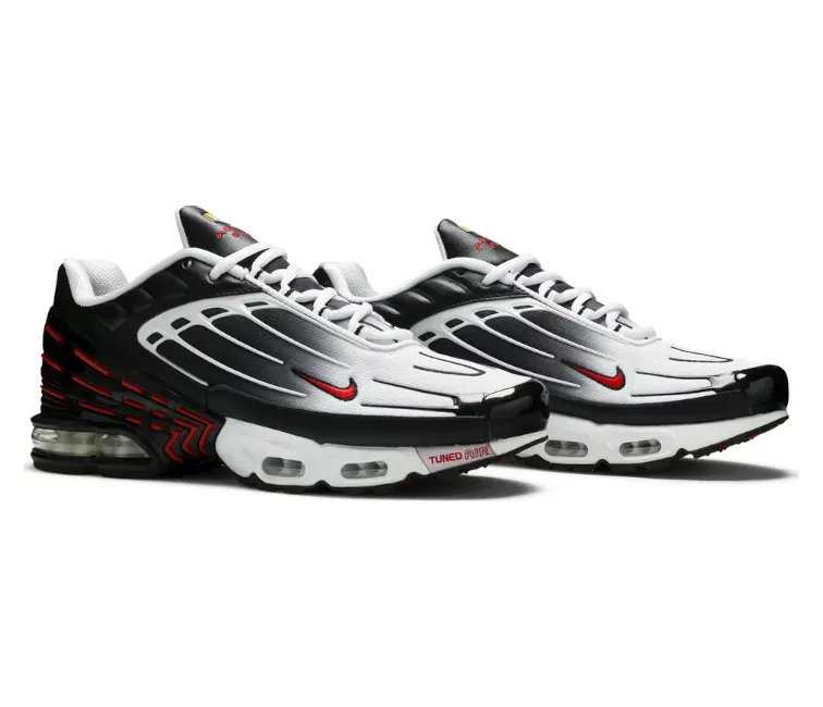 Men's Nike Air Max Plus III (Black/University Red-White) Metatarsal Protection Pad