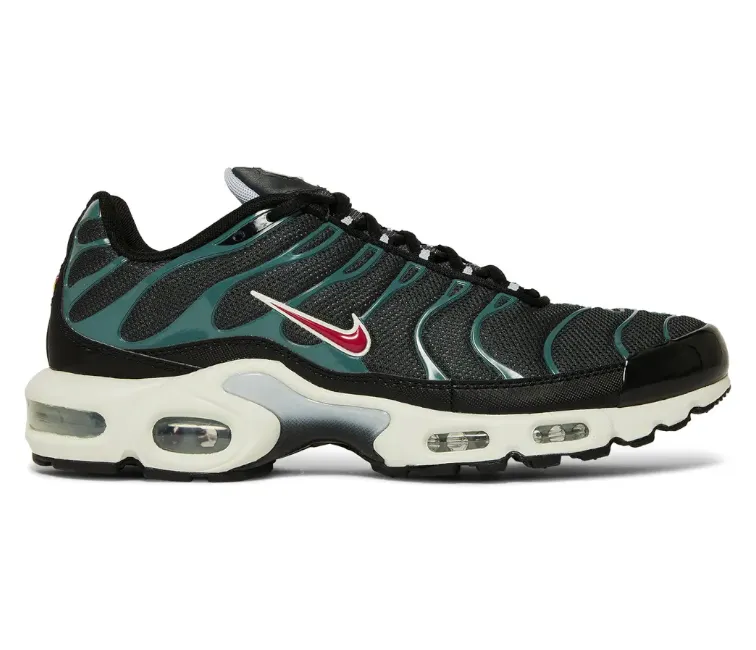 Durable Rubber Men's Nike Air Max Plus TN (Anthracite/Teal)