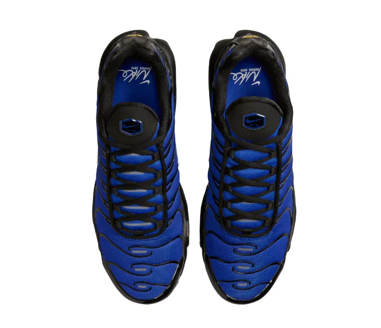 Light Reflective Street Touch Men's Nike Air Max Plus TN (Black Racer Blue)