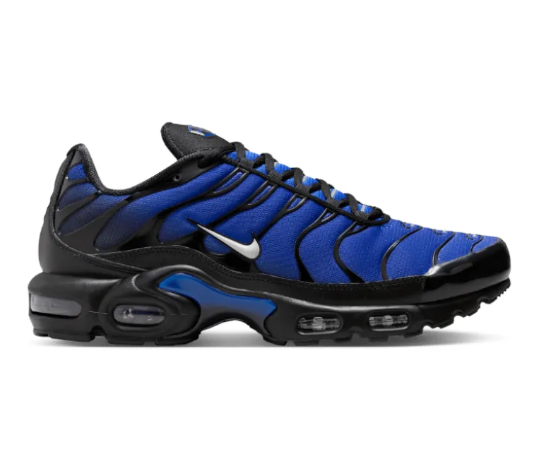 Shock Dissipating Men's Nike Air Max Plus TN (Black Racer Blue)